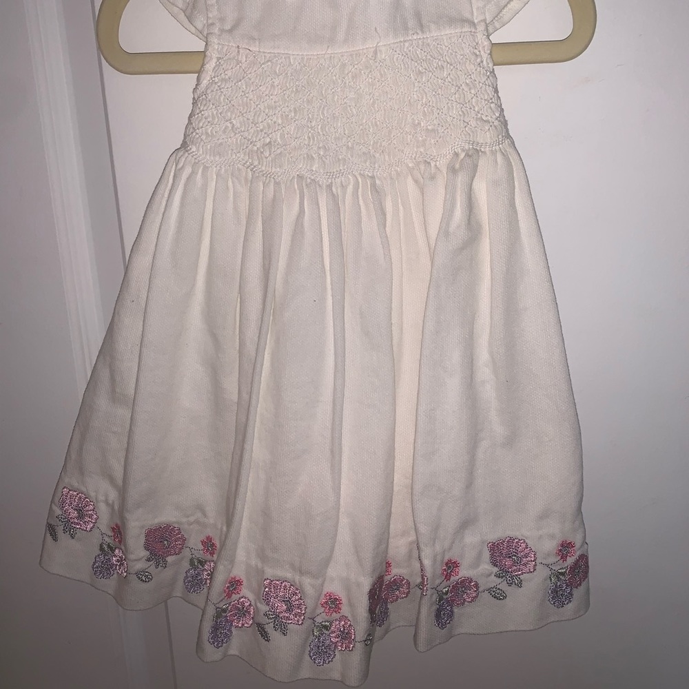 12 month dress 100%cotton fully lined